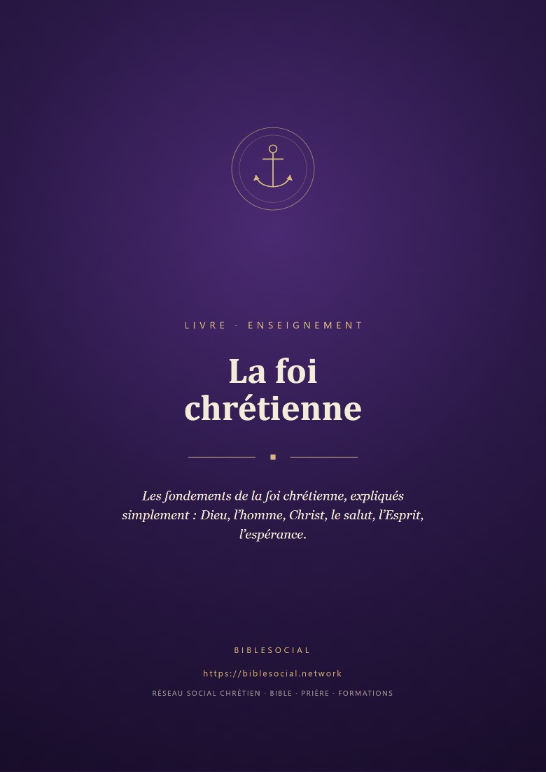 Couverture de La foi chrétienne expliquée