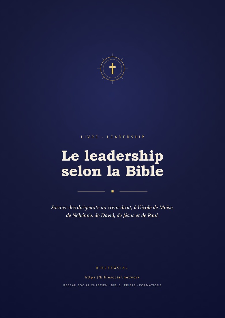 Couverture de Le leadership selon la Bible