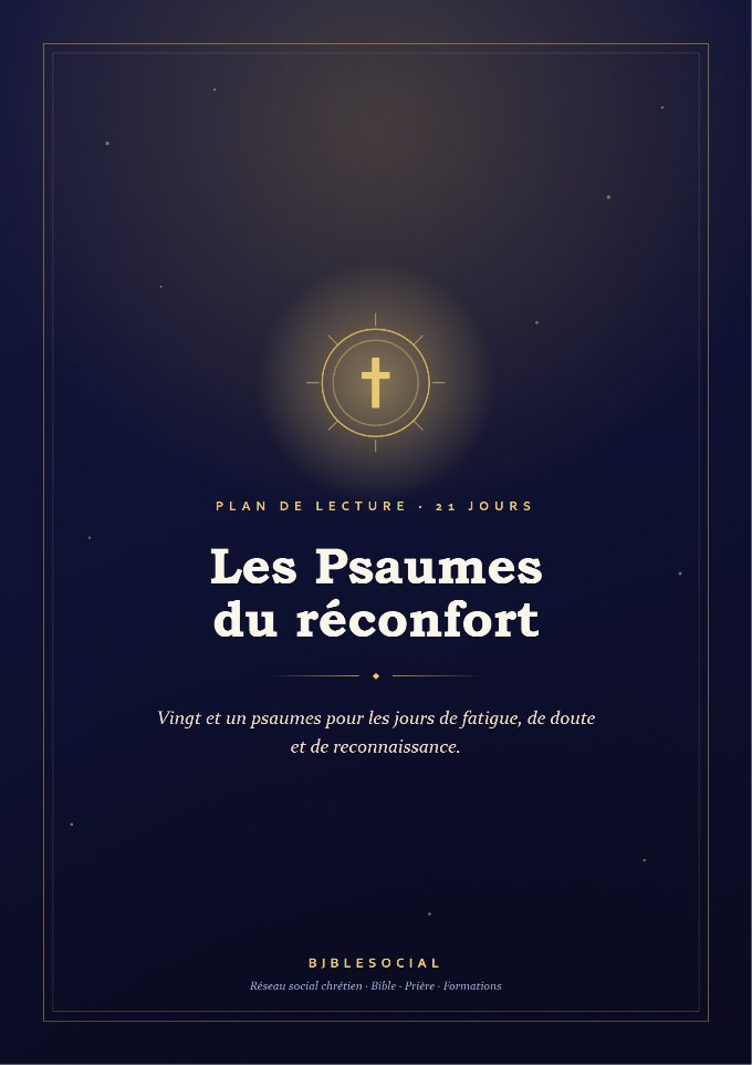 Couverture de Les Psaumes du réconfort en 21 jours
