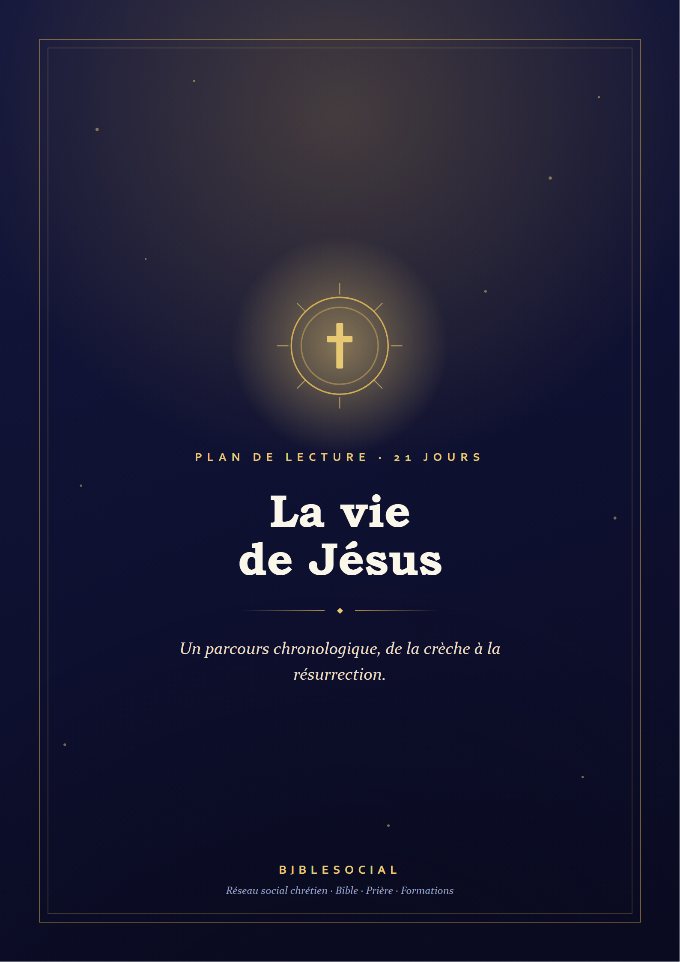 Couverture de La vie de Jésus en 21 jours